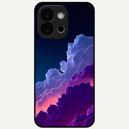  Dreamy Cloud Skies Glass Case For OnePlus 13S back cover – full design glossy printed glass finish