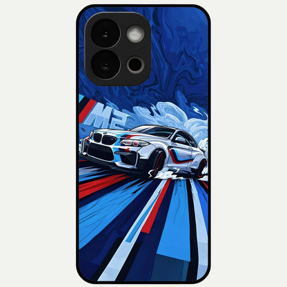  Drift Power Rush Glass Case For OnePlus 13S back cover – full design glossy printed glass finish