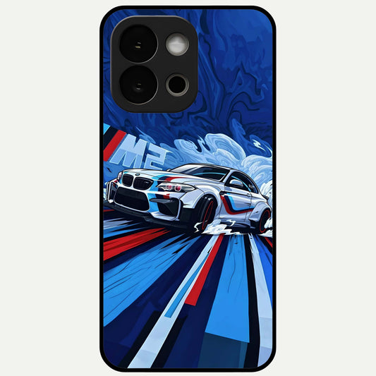  Drift Power Rush Glass Case For OnePlus 13S back cover – full design glossy printed glass finish