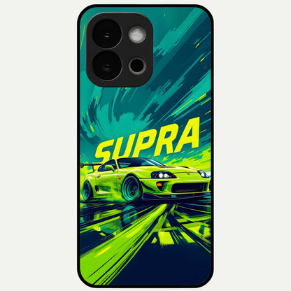  Electric Supra Thunder Glass Case For OnePlus 13S back cover – full design glossy printed glass finish