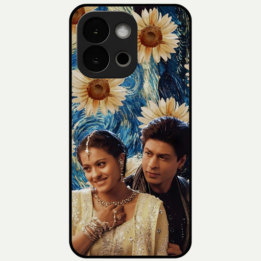  Eternal Love Story Glass Case For OnePlus 13S back cover – full design glossy printed glass finish
