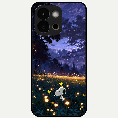  Firefly Meadow Magic Glass Case For OnePlus 13S back cover – full design glossy printed glass finish
