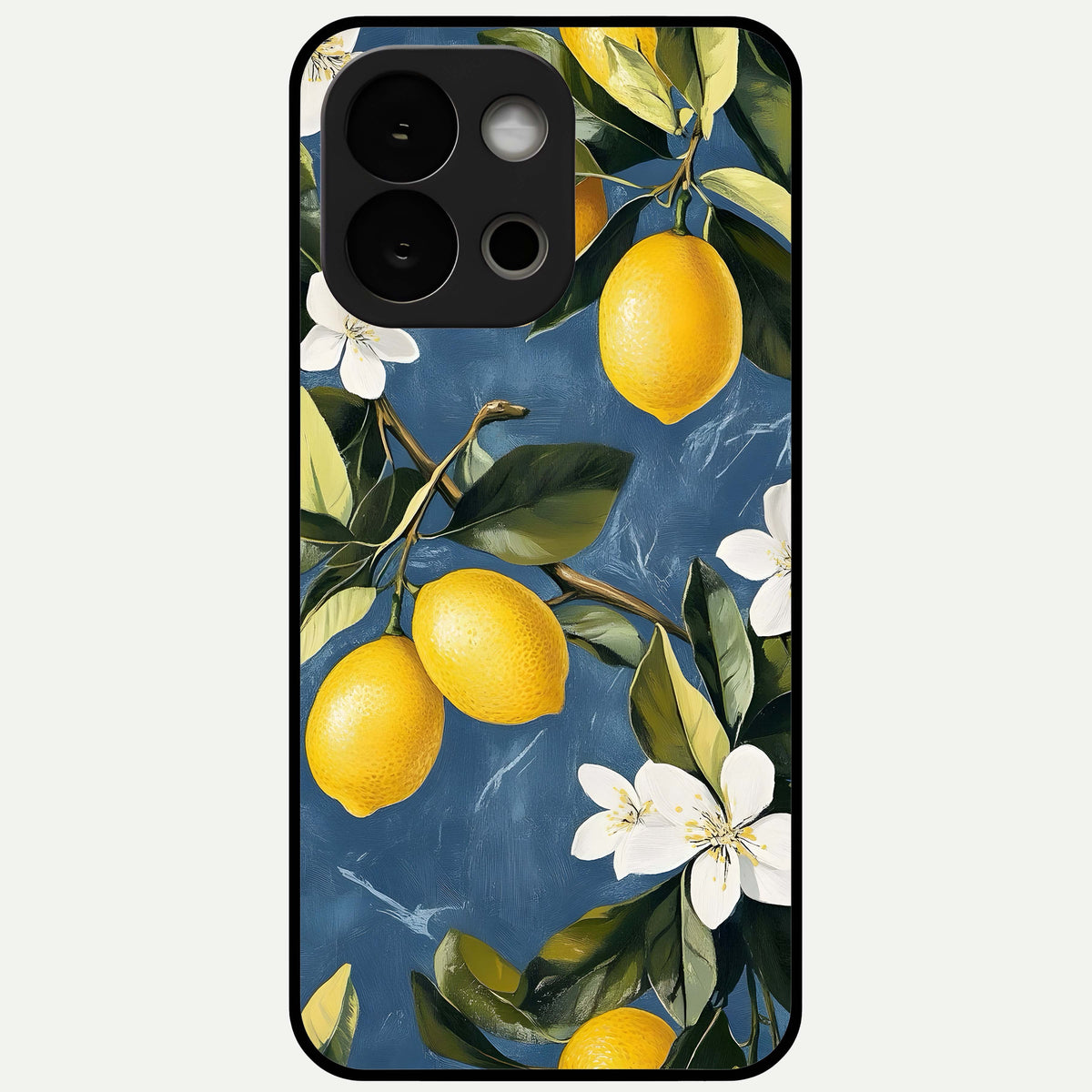  Lemon Dream Garden Glass Case For OnePlus 13S back cover – full design glossy printed glass finish
