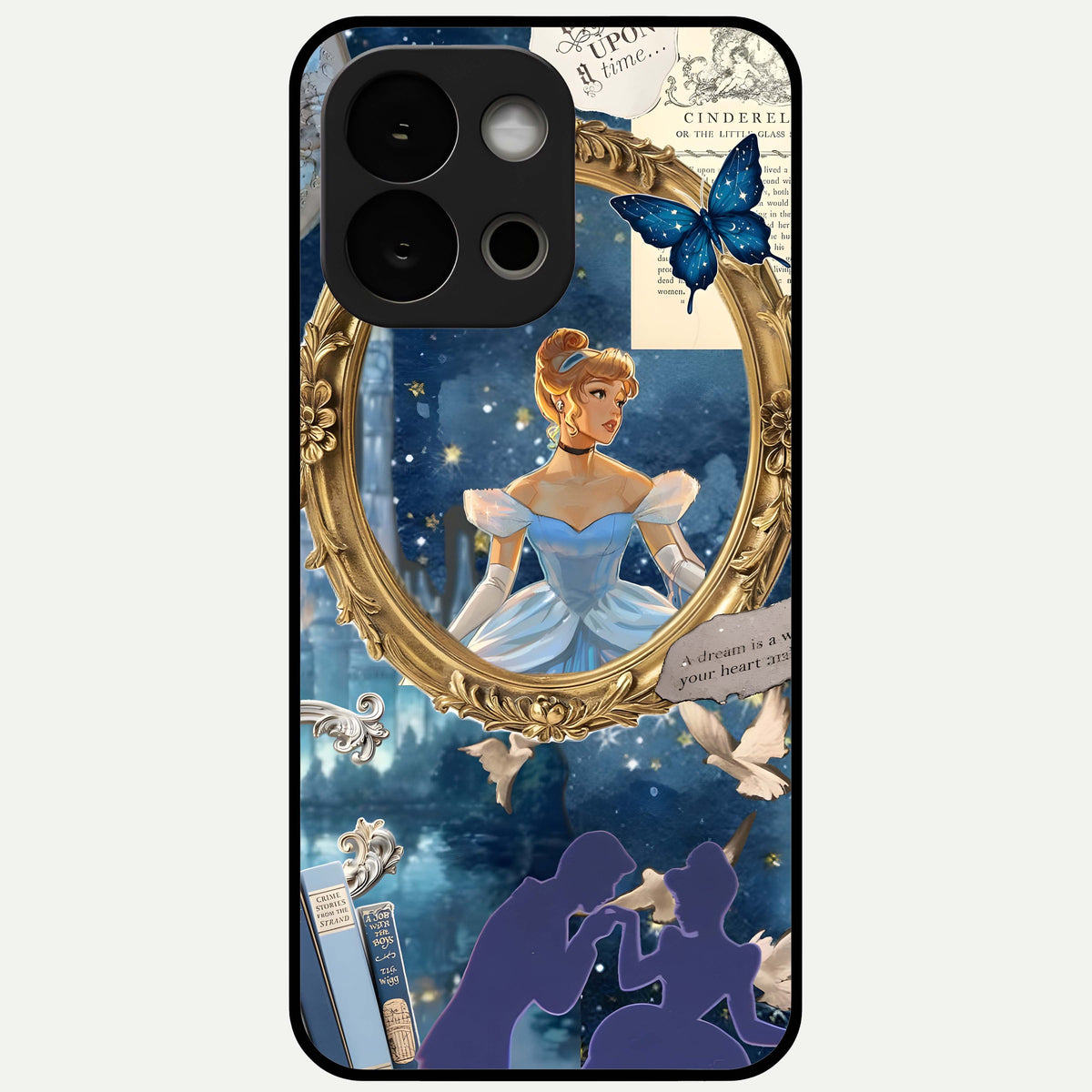  Midnight Queen Glass Case For OnePlus 13S back cover – full design glossy printed glass finish