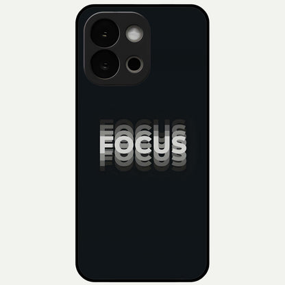  Mono Focus Vision Glass Case For OnePlus 13S back cover – full design glossy printed glass finish