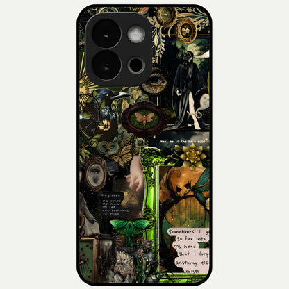  Mystic Woods Secret Glass Case For OnePlus 13S back cover – full design glossy printed glass finish