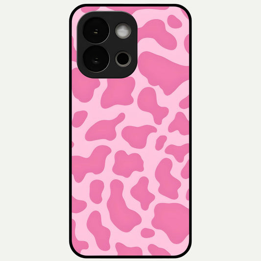  Pinkish Scenery Glass Case For OnePlus 13S back cover – full design glossy printed glass finish