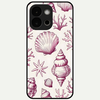  Pink Power Sparks Glass Case For OnePlus 13S back cover – full design glossy printed glass finish