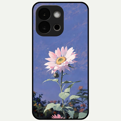  Pink Shells Outline Glass Case For OnePlus 13S back cover – full design glossy printed glass finish