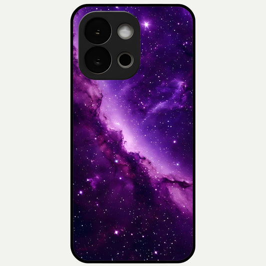  Purple Shade Sky Glass Case For OnePlus 13S back cover – full design glossy printed glass finish