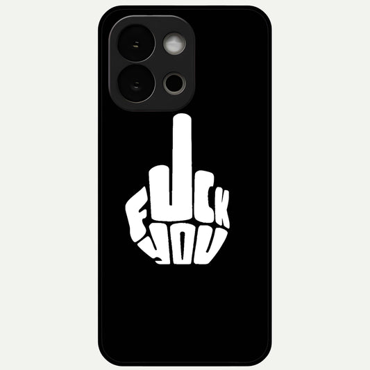  Rebel Mode On Glass Case For OnePlus 13S back cover – full design glossy printed glass finish