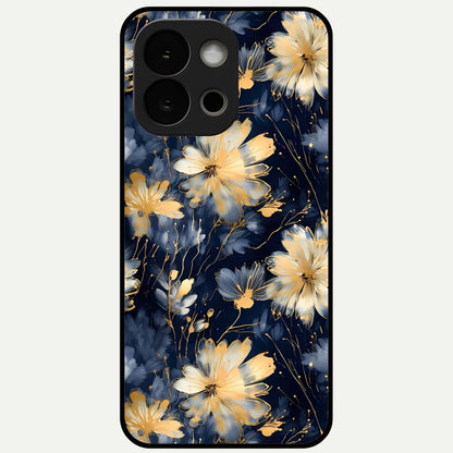  Royal Petal Dream Glass Case For OnePlus 13S back cover – full design glossy printed glass finish