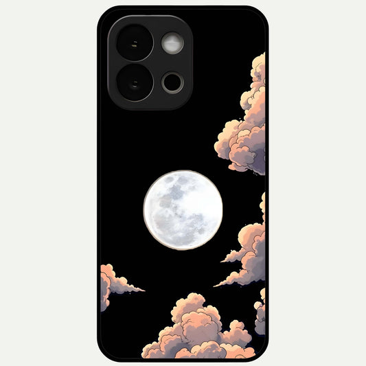  Shade Cloud Moon Glass Case For OnePlus 13S back cover – full design glossy printed glass finish