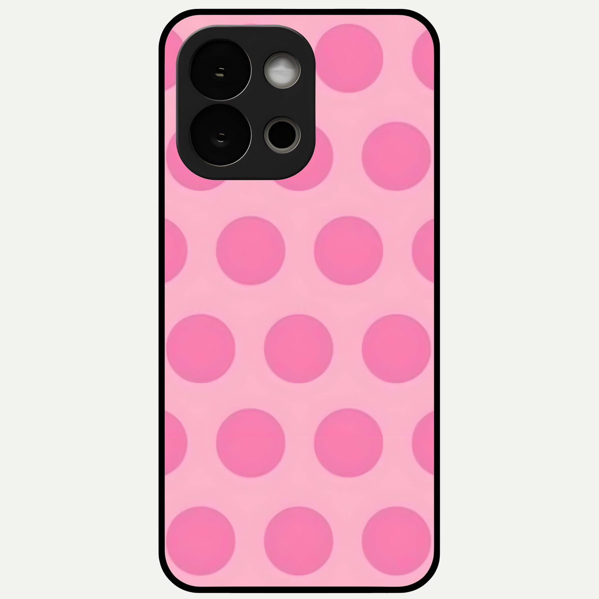  Sweet Dot Dreams Glass Case For OnePlus 13S back cover – full design glossy printed glass finish