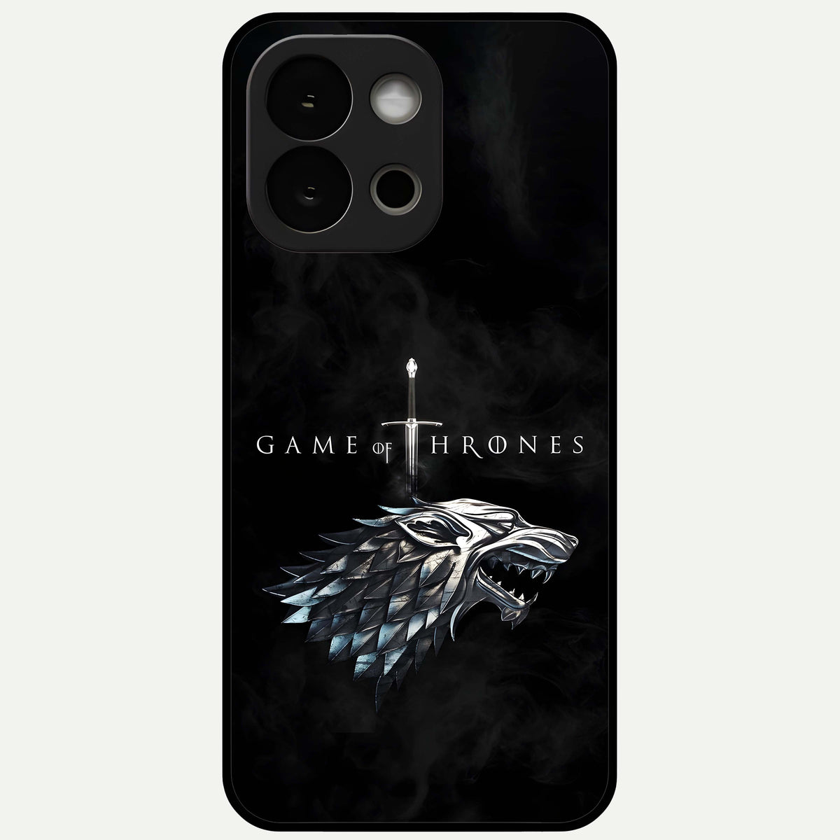  Throne Wolf Legacy Glass Case For OnePlus 13S back cover – full design glossy printed glass finish