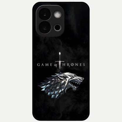  Throne Wolf Legacy Glass Case For OnePlus 13S back cover – full design glossy printed glass finish
