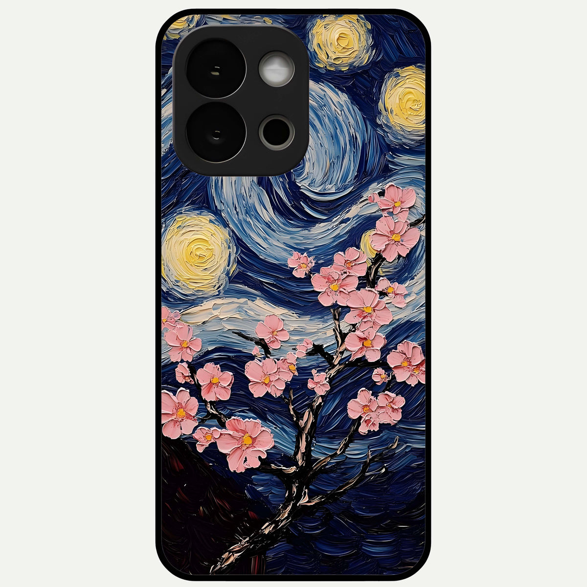  Van Gogh Scenery Glass Case For OnePlus 13S back cover – full design glossy printed glass finish