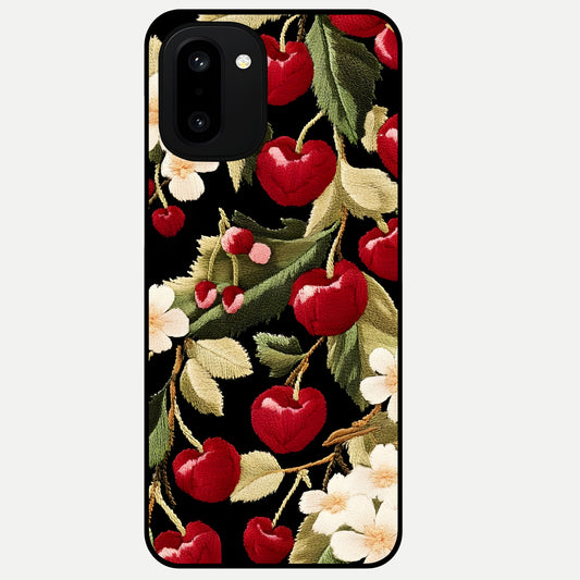  Blooming Spendor Bird Glass Case For Oneplus 15R back cover – full design glossy printed glass finish