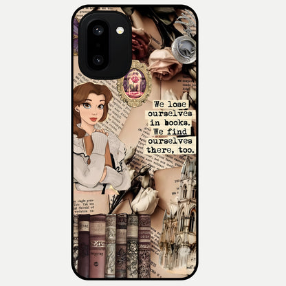  Bookish Dream World Glass Case For Oneplus 15R back cover – full design glossy printed glass finish