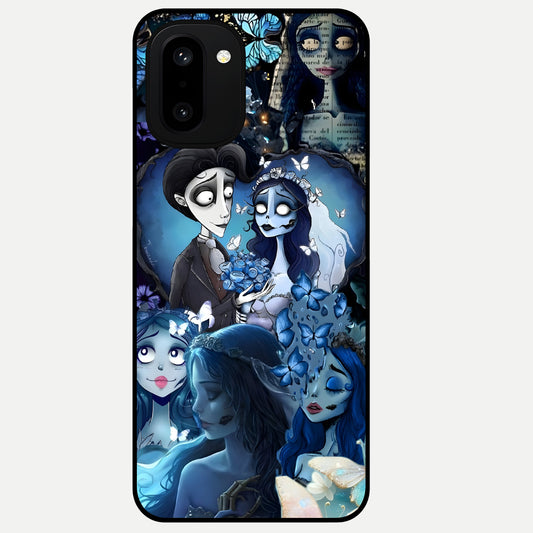  Butterfly Ghost Soul Glass Case For Oneplus 15R back cover – full design glossy printed glass finish
