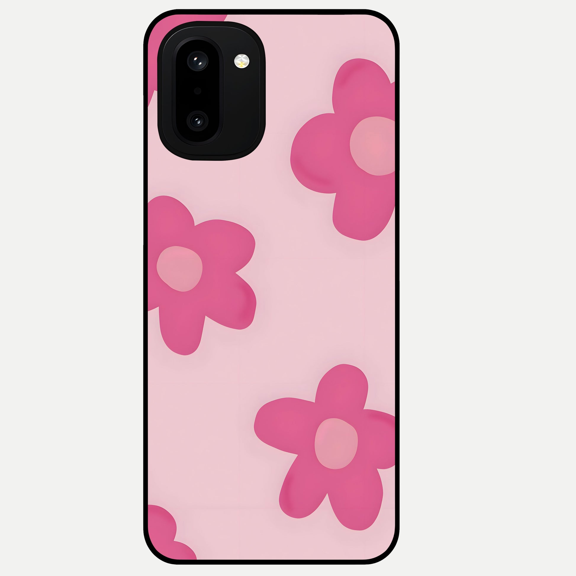  Candy Bloom Dreams Glass Case For Oneplus 15R back cover – full design glossy printed glass finish