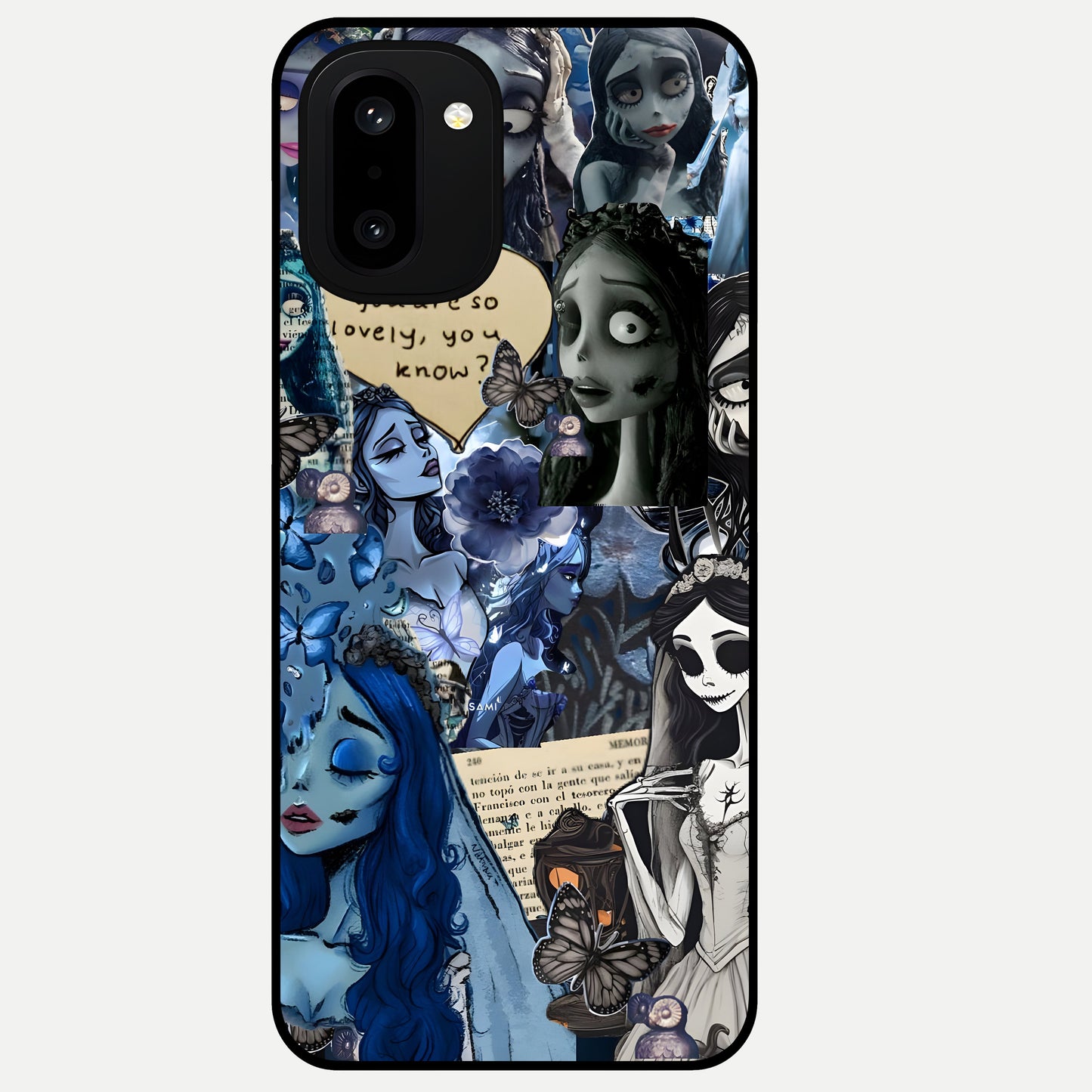  Corpse Bride Posters Glass Case For Oneplus 15R back cover – full design glossy printed glass finish