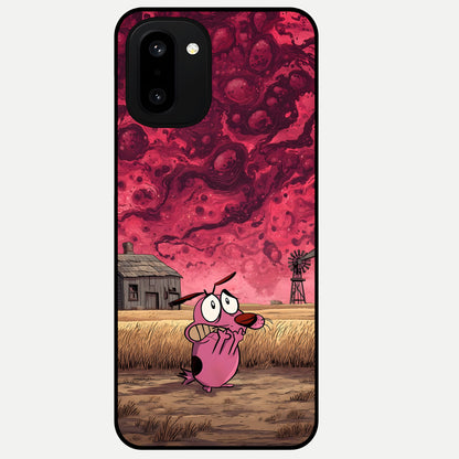 Courage Under Sky Glass Case For Oneplus 15R back cover – full design glossy printed glass finish