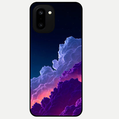 Dreamy Cloud Skies Glass Case For Oneplus 15R back cover – full design glossy printed glass finish