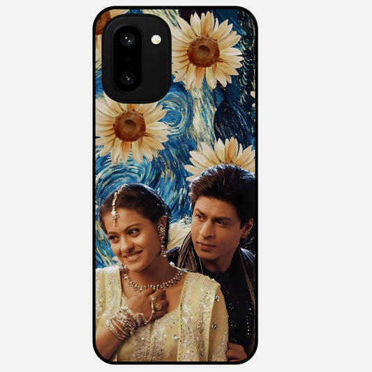  Eternal Love Story Glass Case For Oneplus 15R back cover – full design glossy printed glass finish