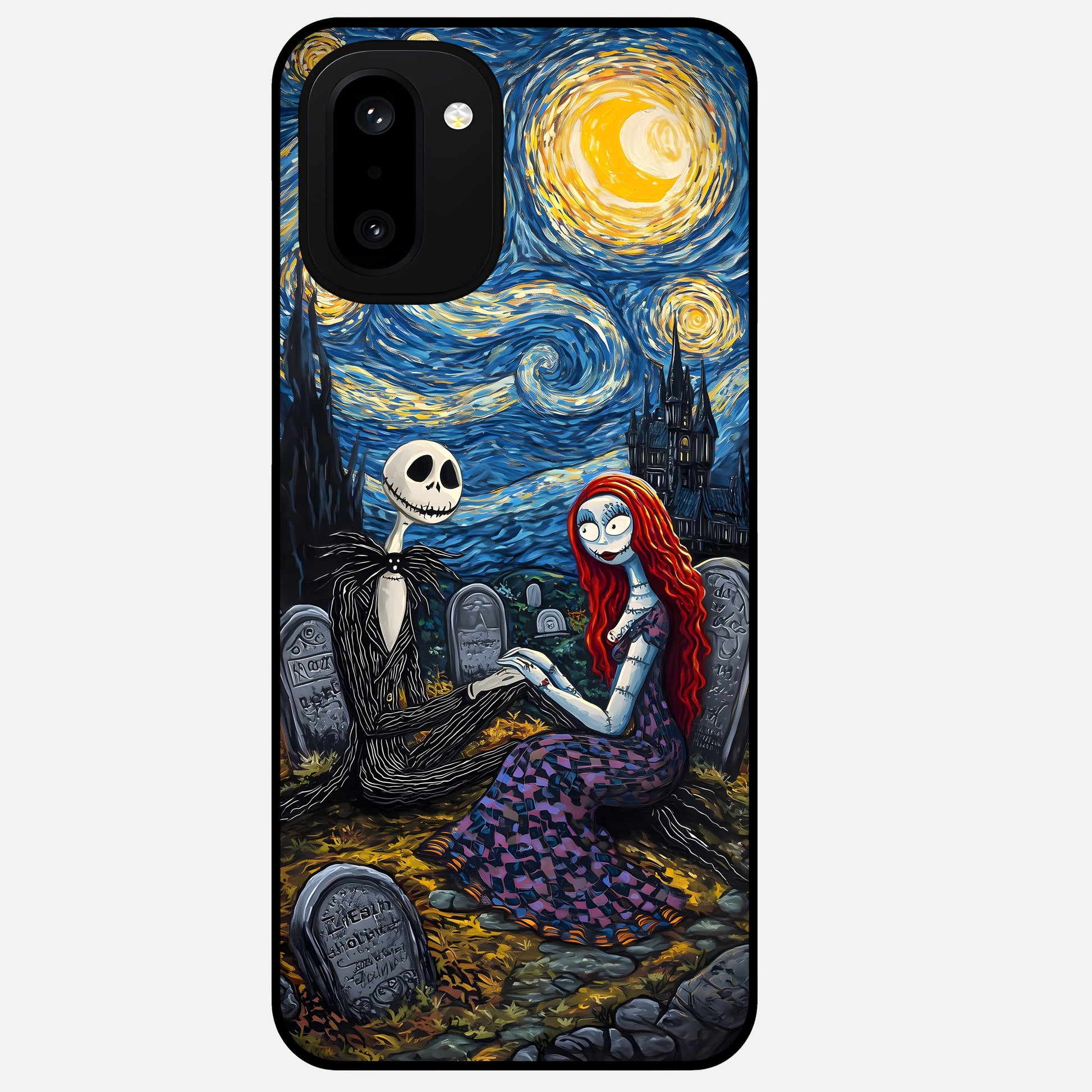  Eternal Night Love Glass Case For Oneplus 15R back cover – full design glossy printed glass finish