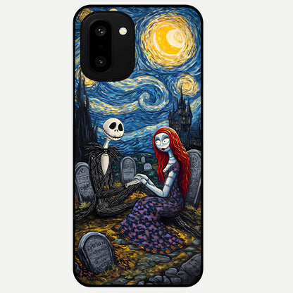  Eternal Night Love Glass Case For Oneplus 15R back cover – full design glossy printed glass finish