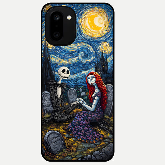  Eternal Night Love Glass Case For Oneplus 15R back cover – full design glossy printed glass finish