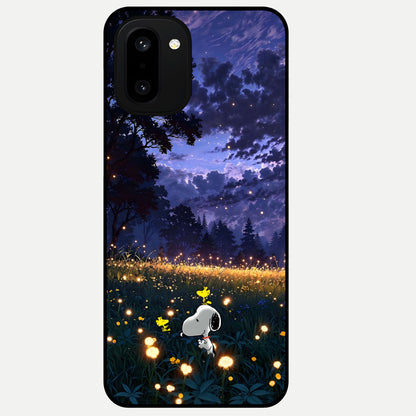  Firefly Meadow Magic Glass Case For Oneplus 15R back cover – full design glossy printed glass finish