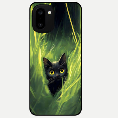  Hidden Cat Whisper Glass Case For Oneplus 15R back cover – full design glossy printed glass finish