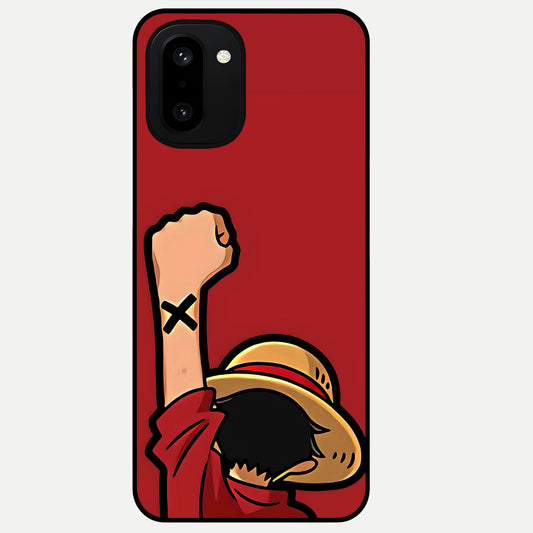  Luffy X Spirit Glass Case For Oneplus 15R back cover – full design glossy printed glass finish