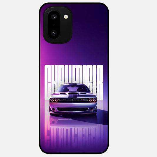  Midnight Muscle Ride Glass Case For Oneplus 15R back cover – full design glossy printed glass finish