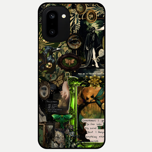  Mystic Woods Secret Glass Case For Oneplus 15R back cover – full design glossy printed glass finish