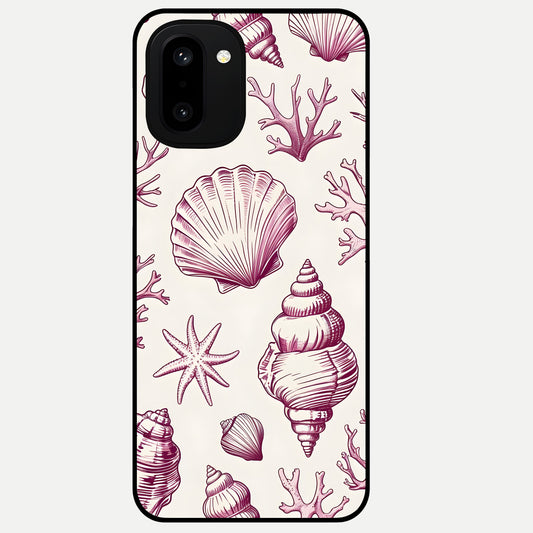  Pink Power Sparks Glass Case For Oneplus 15R back cover – full design glossy printed glass finish
