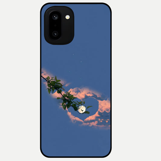  Sky Under Tree Glass Case For Oneplus 15R back cover – full design glossy printed glass finish