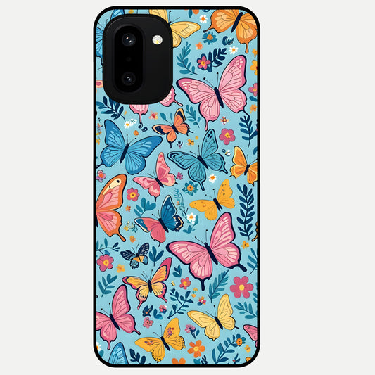  Spring Wing Garden Glass Case For Oneplus 15R back cover – full design glossy printed glass finish