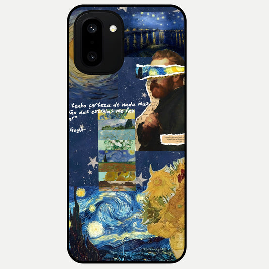  Starry Dream Vision Glass Case For Oneplus 15R back cover – full design glossy printed glass finish