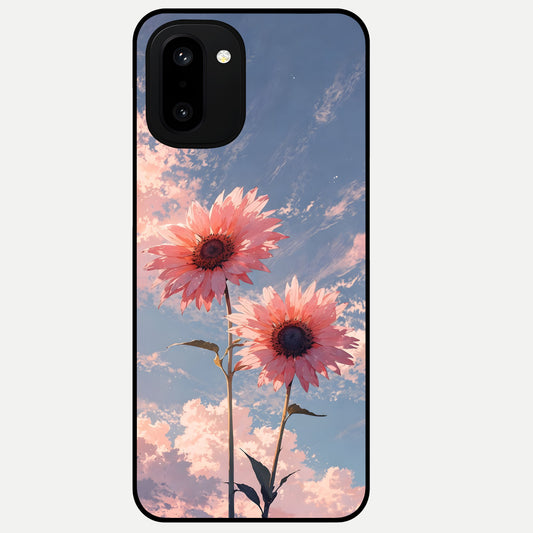 Sun Moon Balance Glass Case For Oneplus 15R back cover – full design glossy printed glass finish