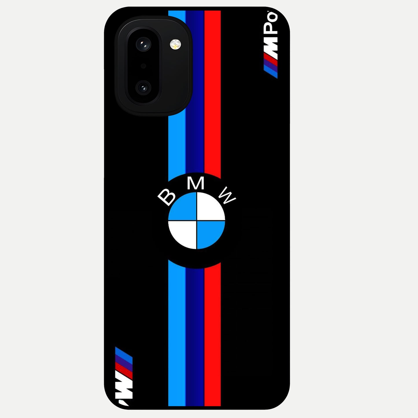  Turbo BMW Beast Glass Case For Oneplus 15R back cover – full design glossy printed glass finish