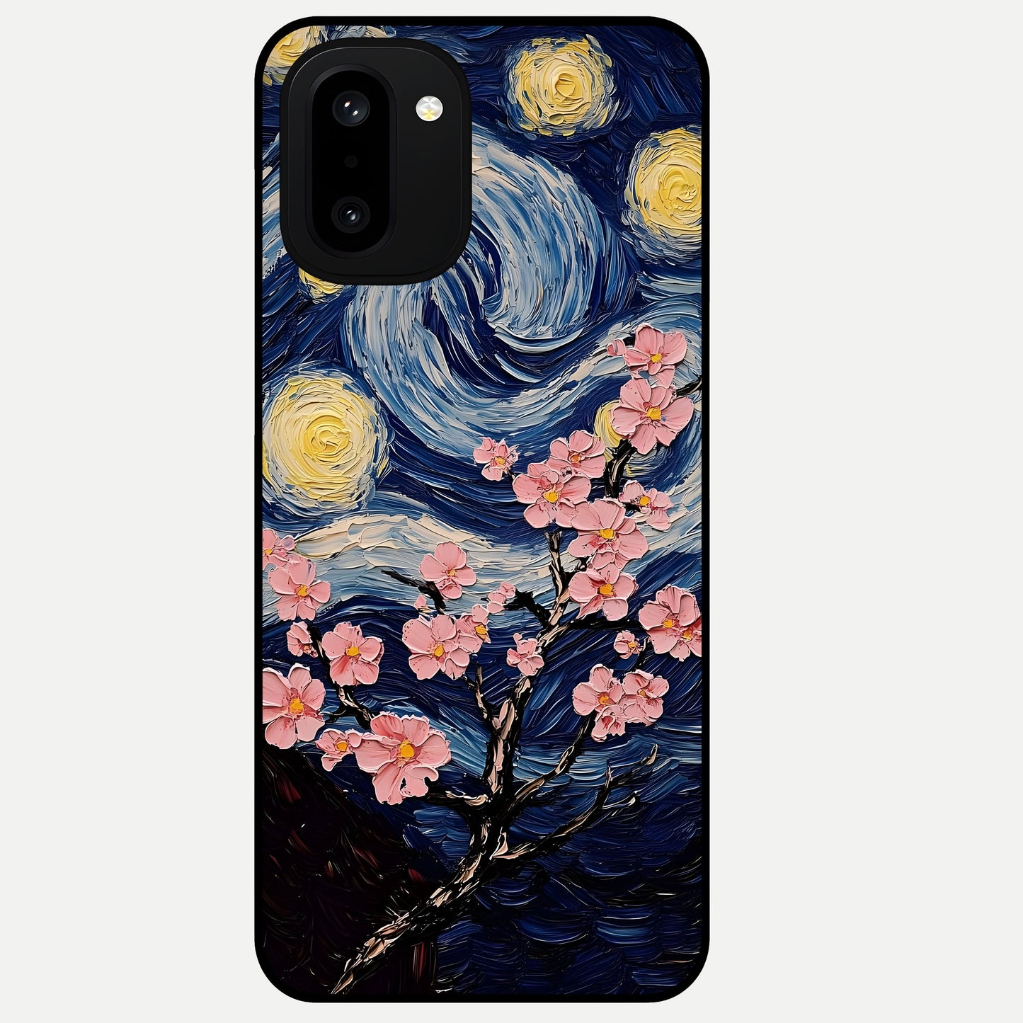 Van Gogh Scenery Glass Case For Oneplus 15R back cover – full design glossy printed glass finish