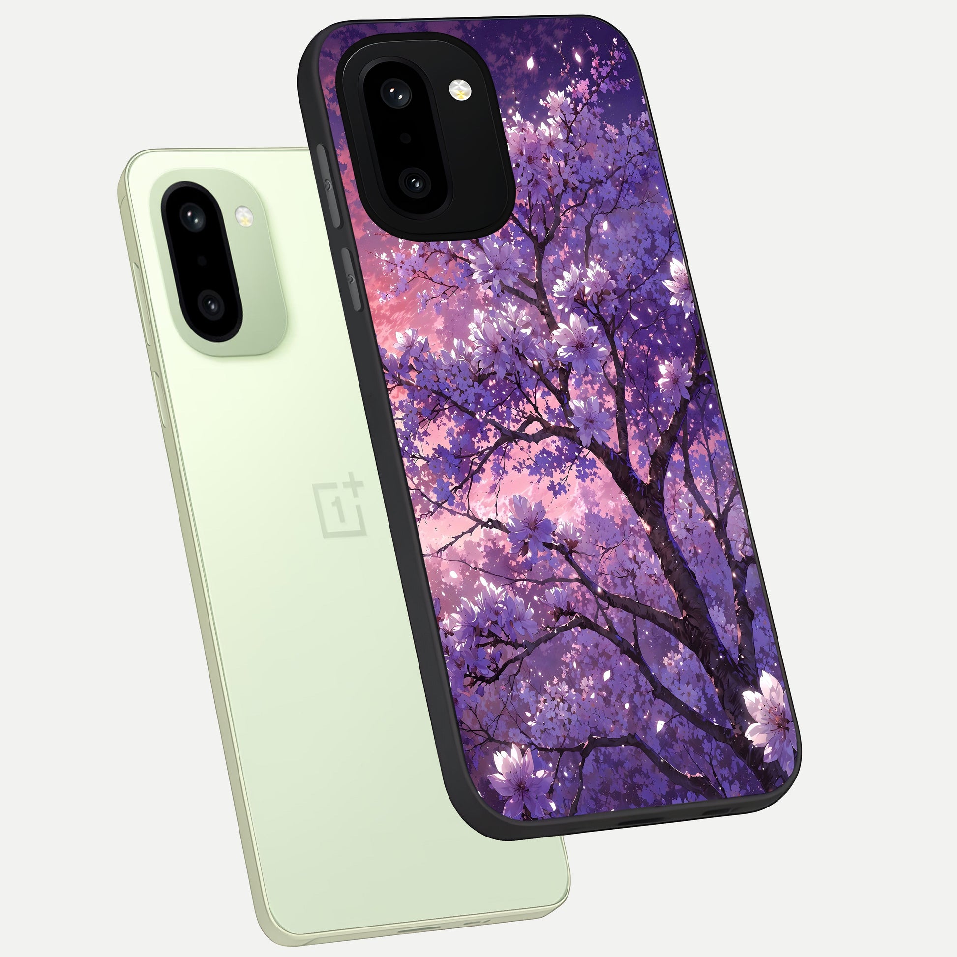  Blossom Tree phone case For Oneplus 15R showing premium glass back cover with detailed artwork