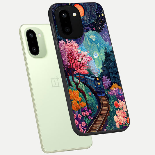  Digital Art phone case For Oneplus 15R showing premium glass back cover with detailed artwork