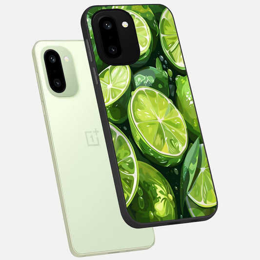  Green Kawasaki phone case For Oneplus 15R showing premium glass back cover with detailed artwork