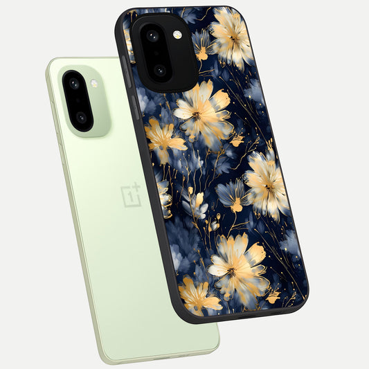  Royal Petal Dream phone case For Oneplus 15R showing premium glass back cover with detailed artwork