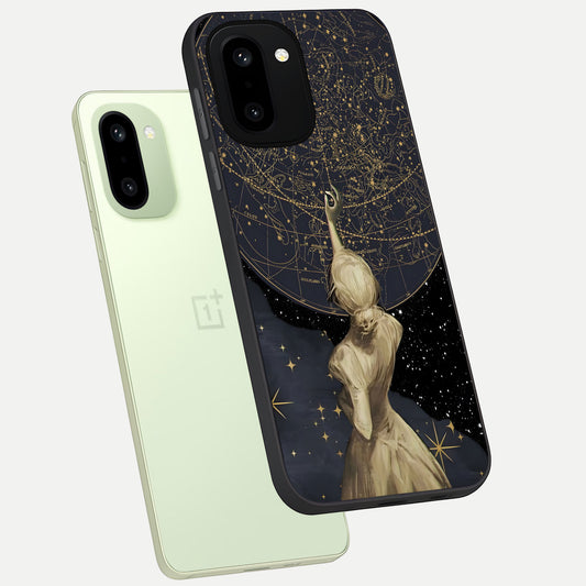  Taylor Swift Girl phone case For Oneplus 15R showing premium glass back cover with detailed artwork