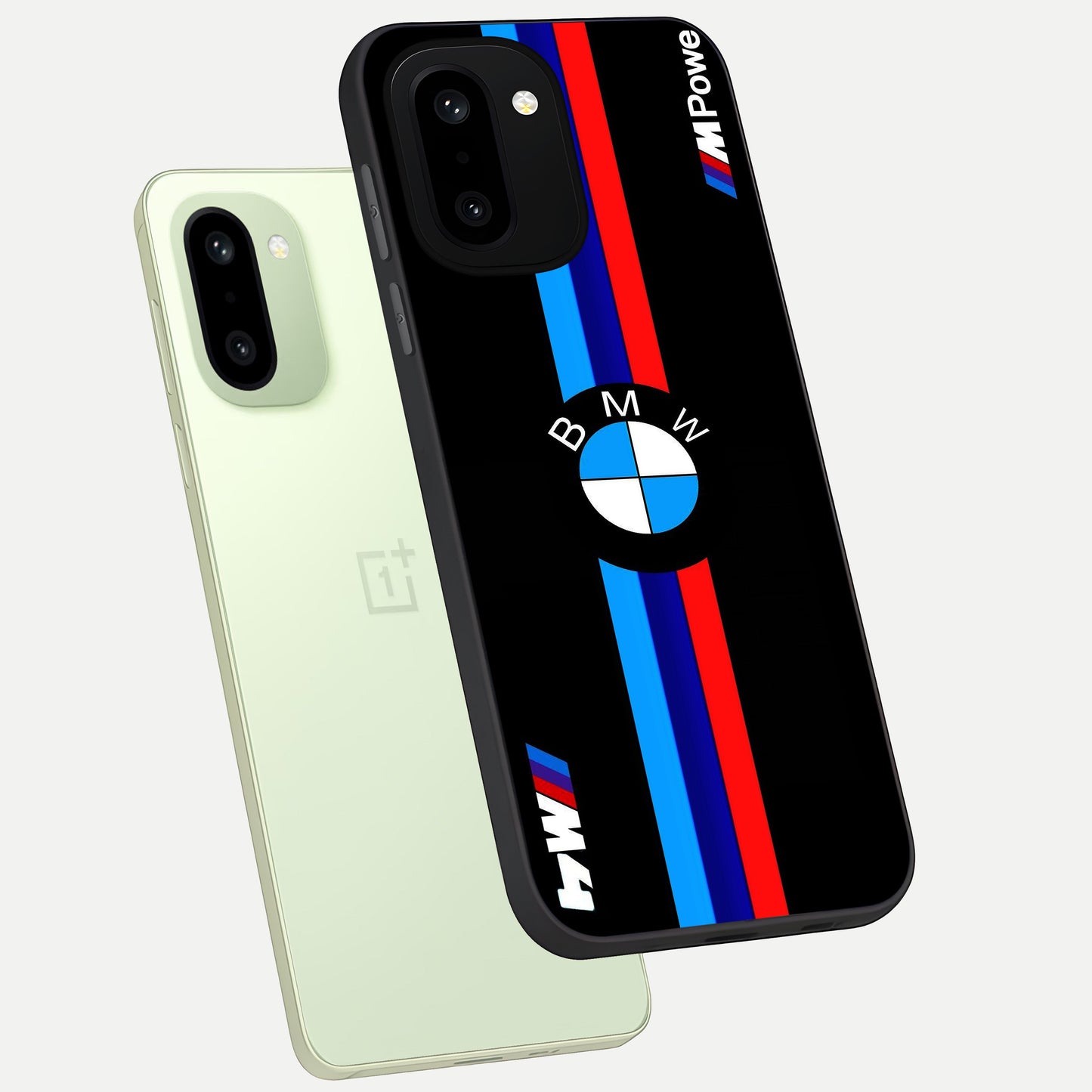  Turbo BMW Beast phone case For Oneplus 15R showing premium glass back cover with detailed artwork